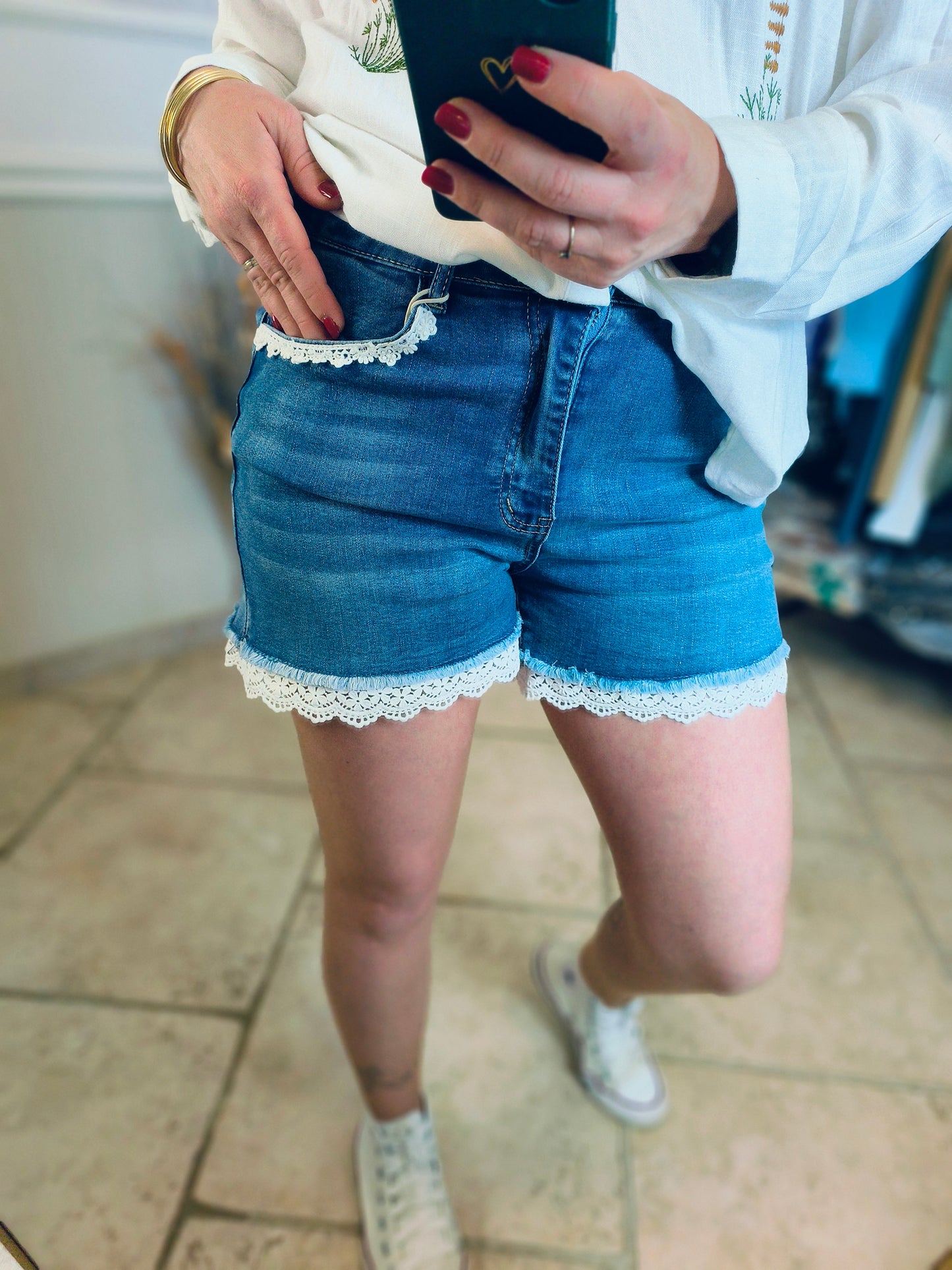 Short en jean "Suzy"  -50%