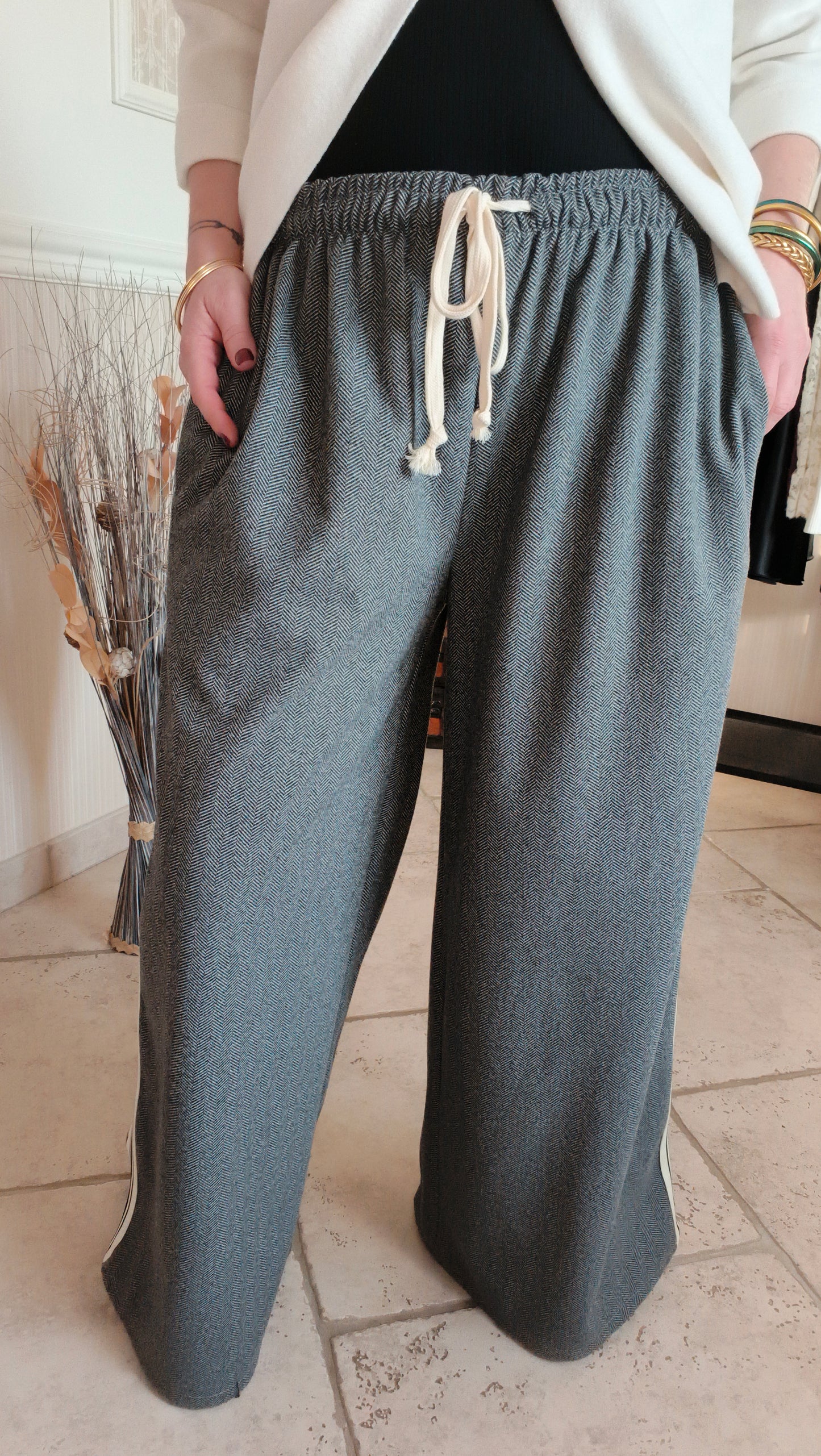 Pantalon Jenny gris