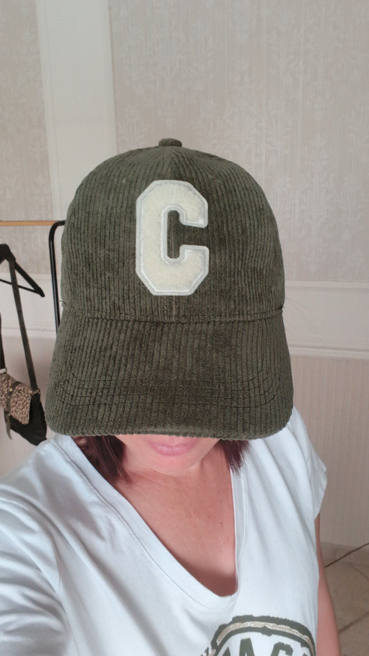 Casquette BaseBall kaki, camel ou écrue